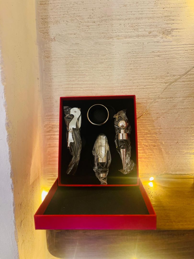 4 Parçalı Tirbuşon Seti